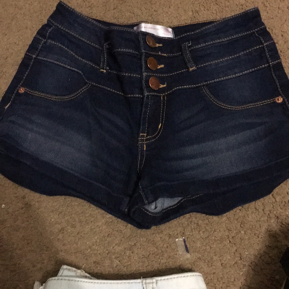 Dark blue shorts